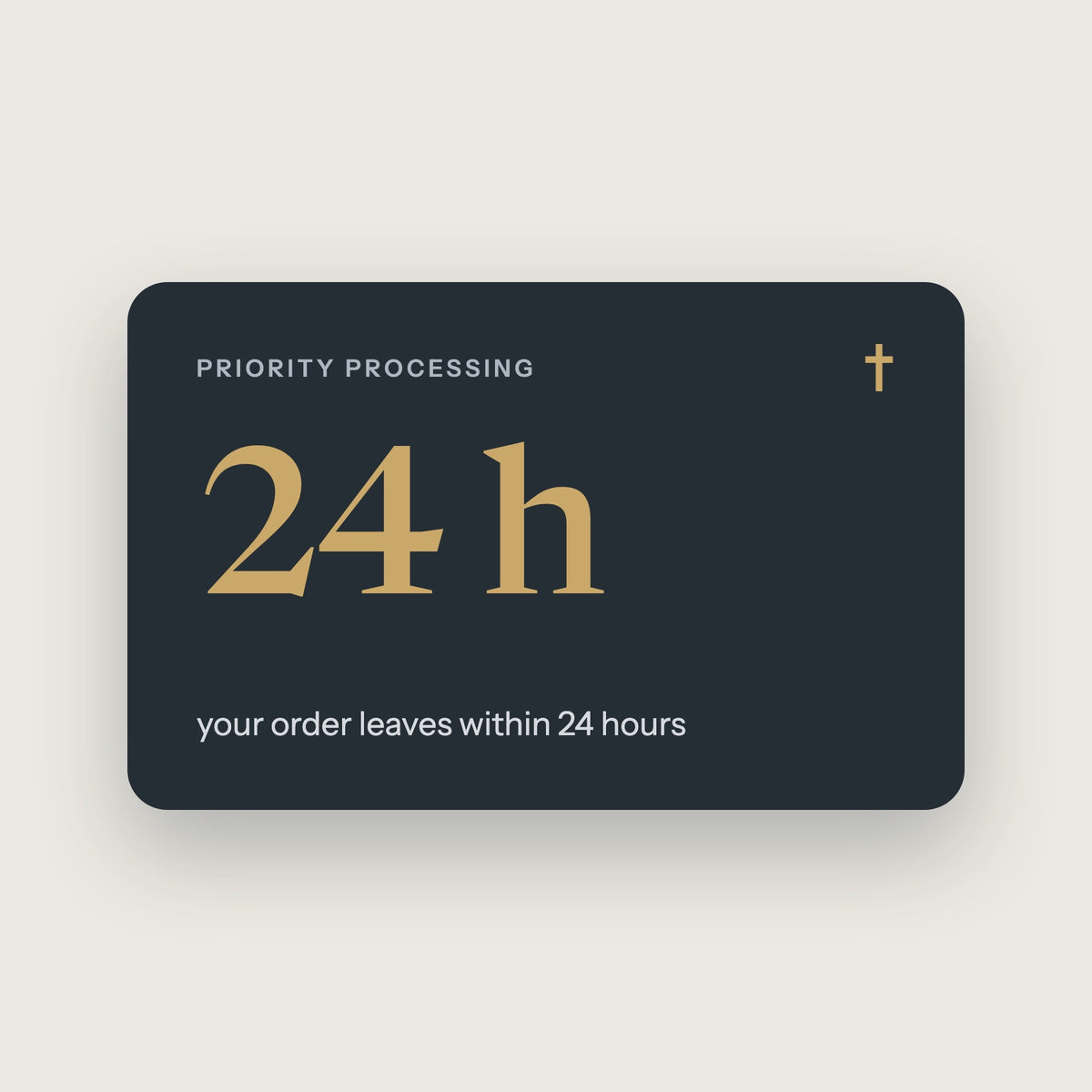 The cover of Priority processing