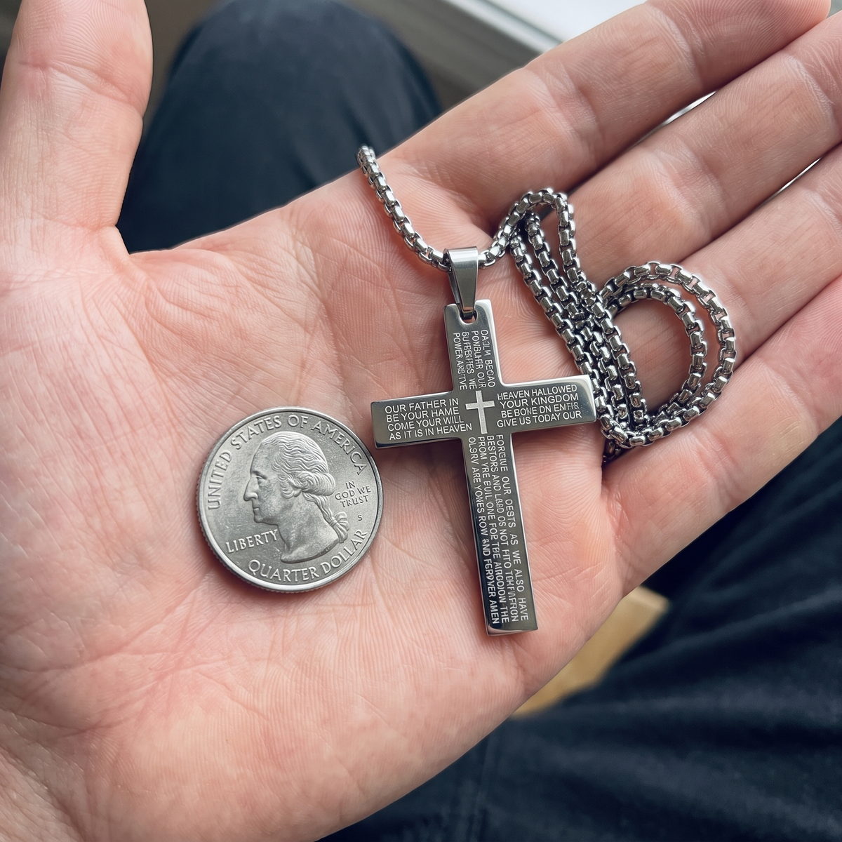 The Lord's Prayer Cross for Men