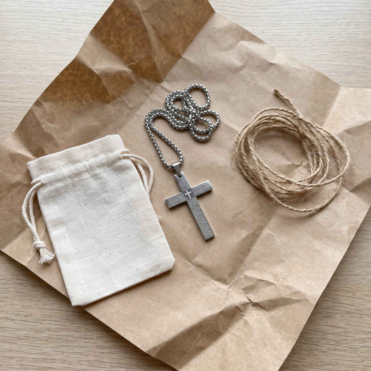 The Lord's Prayer Cross for Men