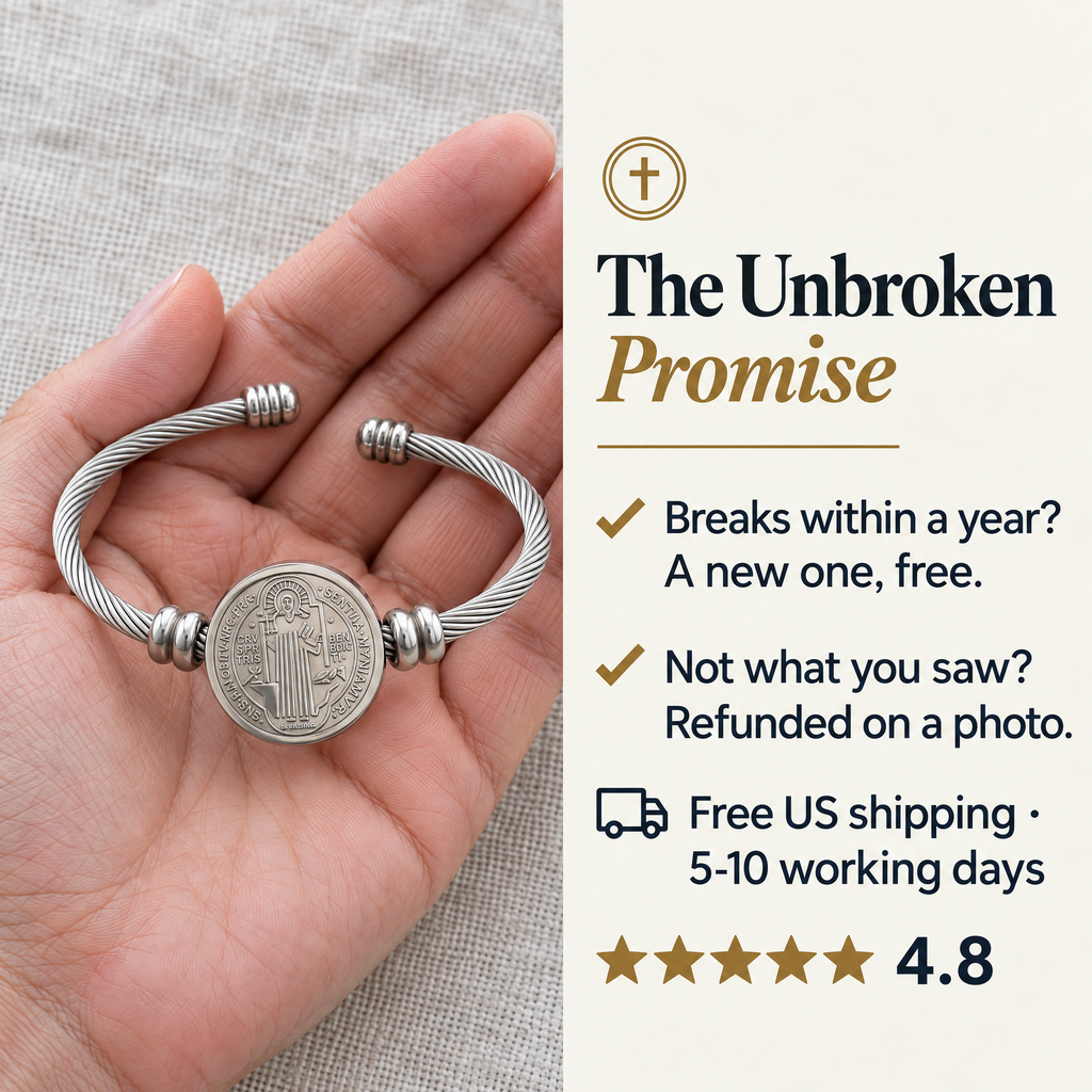 The Unbroken Promise · Breaks within a year? A new one, free. · Not what you saw? Refunded on a photo. · Free US shipping · 5-10 working days · ★★★★★ 4.8