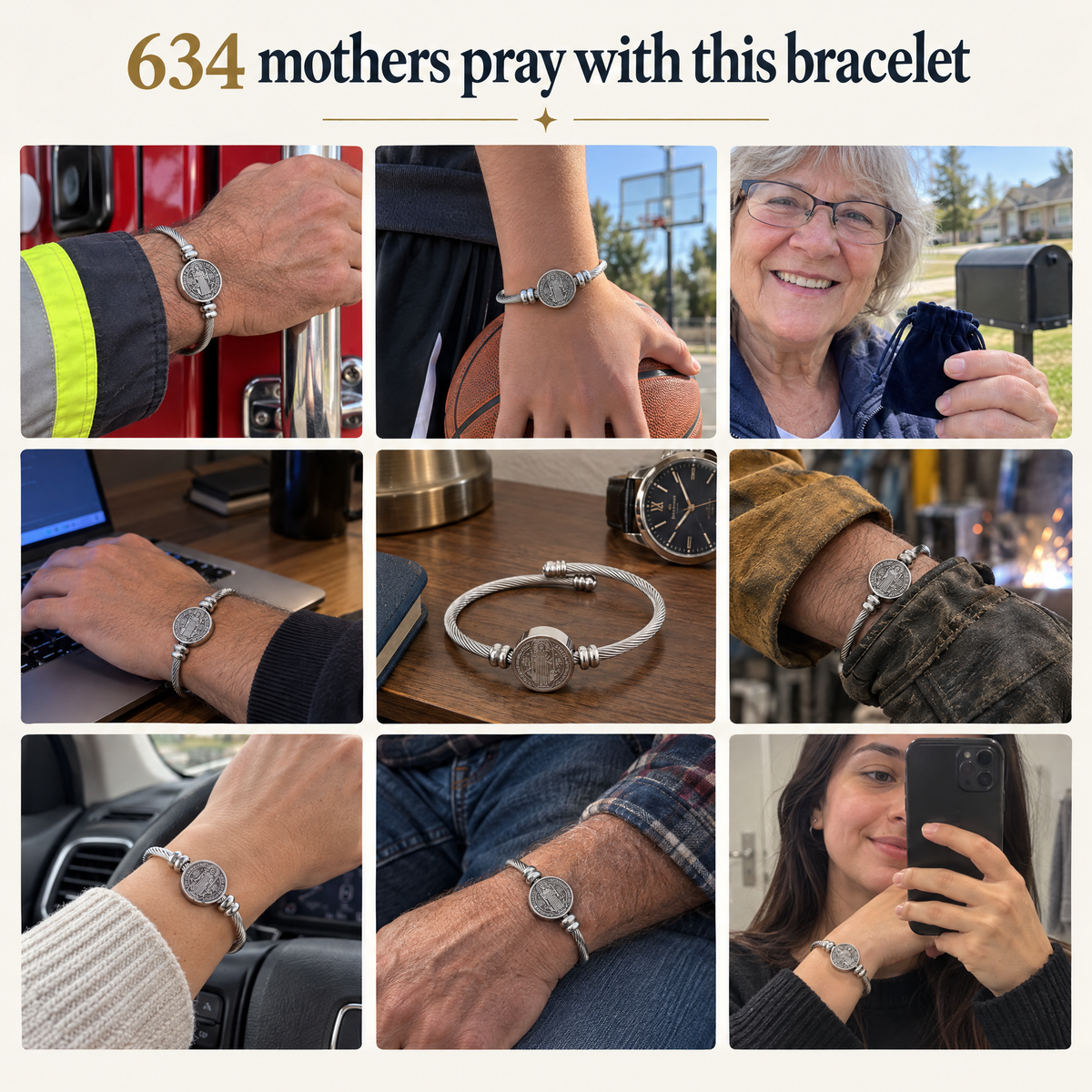 634 mothers pray with this bracelet