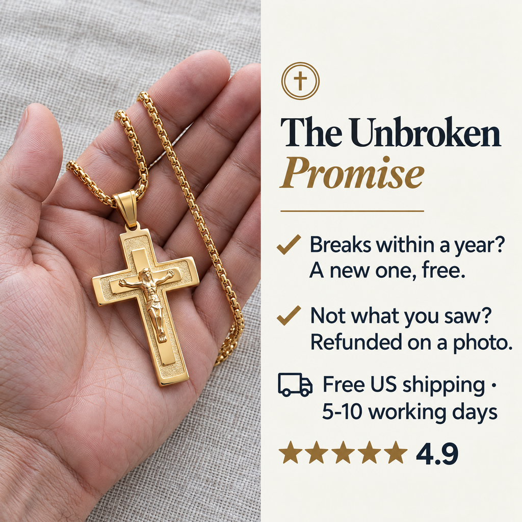 The Unbroken Promise · Breaks within a year? A new one, free. · Not what you saw? Refunded on a photo. · Free US shipping · 5-10 working days · ★★★★★ 4.9