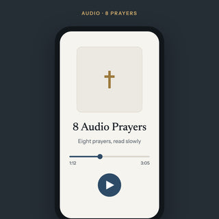 The cover of 8 Audio Prayers
