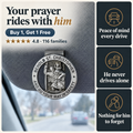 Your prayer rides with him · Buy 1, Get 1 Free · ★★★★★ 4.8 · 116 families · Peace of mind every drive · He never drives alone · Nothing for him to forget